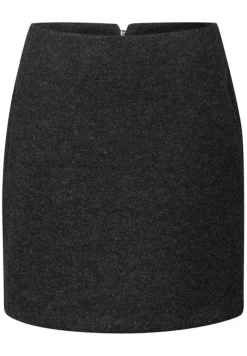 STREET ONE STUDIO Röcke*Rock in Wolloptik anthracite melange