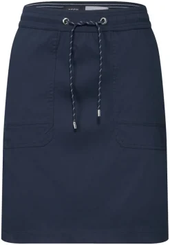 Cecil Röcke*Rock mit feinen Streifen urban navy blue