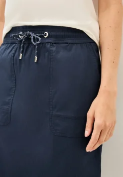 Cecil Röcke*Rock mit feinen Streifen urban navy blue