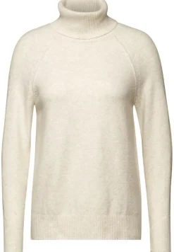 Cecil Pullover & Sweatshirts*Rollkragenpullover birch white melange