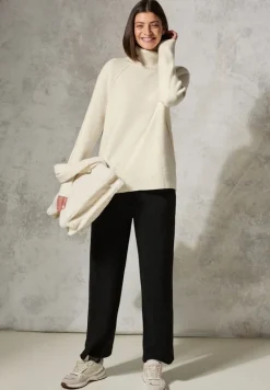 Cecil Pullover & Sweatshirts*Rollkragenpullover birch white melange