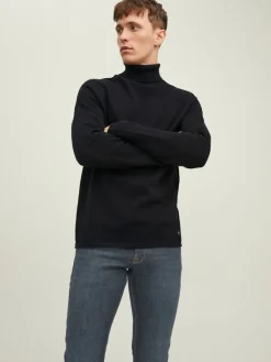 Jack & Jones Pullover & Sweatshirts*Rollkragenpullover Black