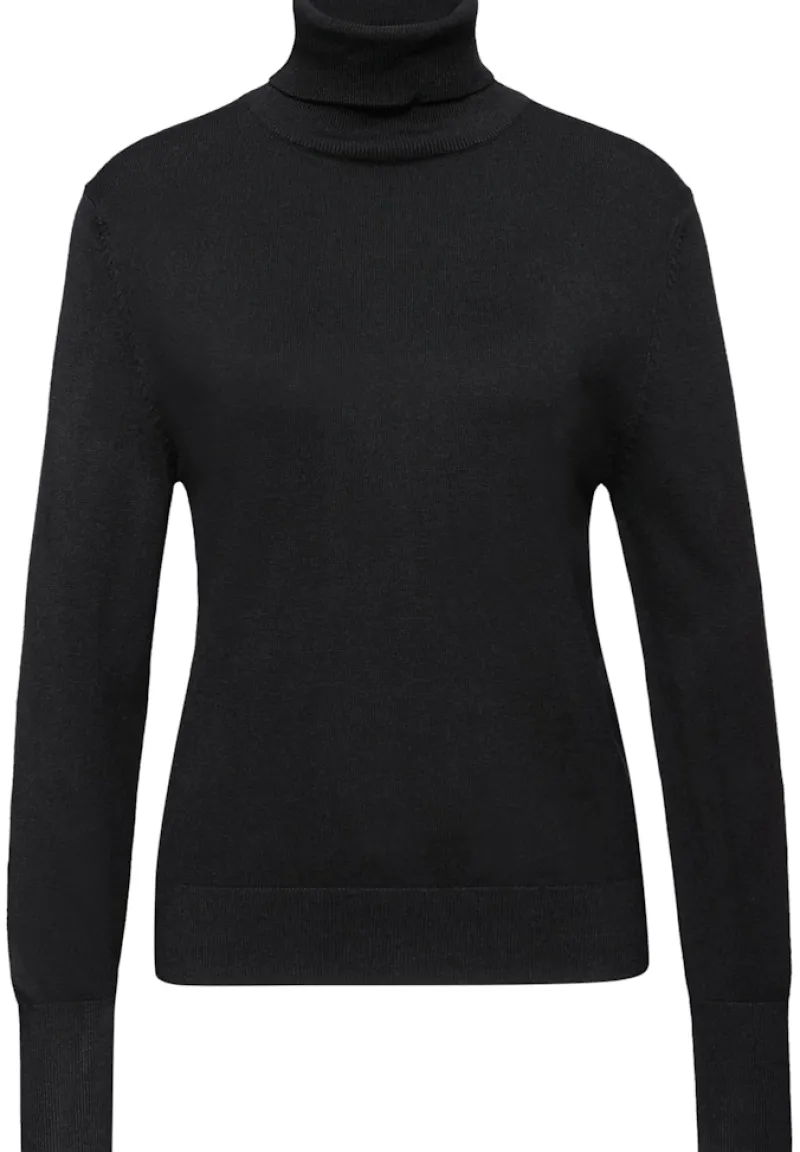 Street One Pullover & Sweatshirts*Rollkragenpullover Black