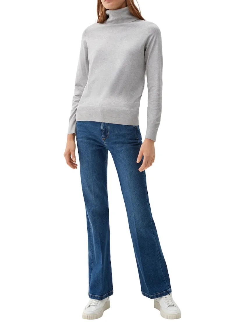 s.Oliver Pullover & Sweatshirts*Rollkragenpullover Grau