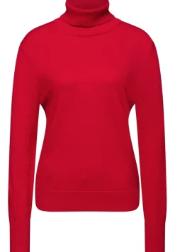 Street One Pullover & Sweatshirts*Rollkragenpullover Racing Red