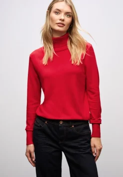 Street One Pullover & Sweatshirts*Rollkragenpullover Racing Red