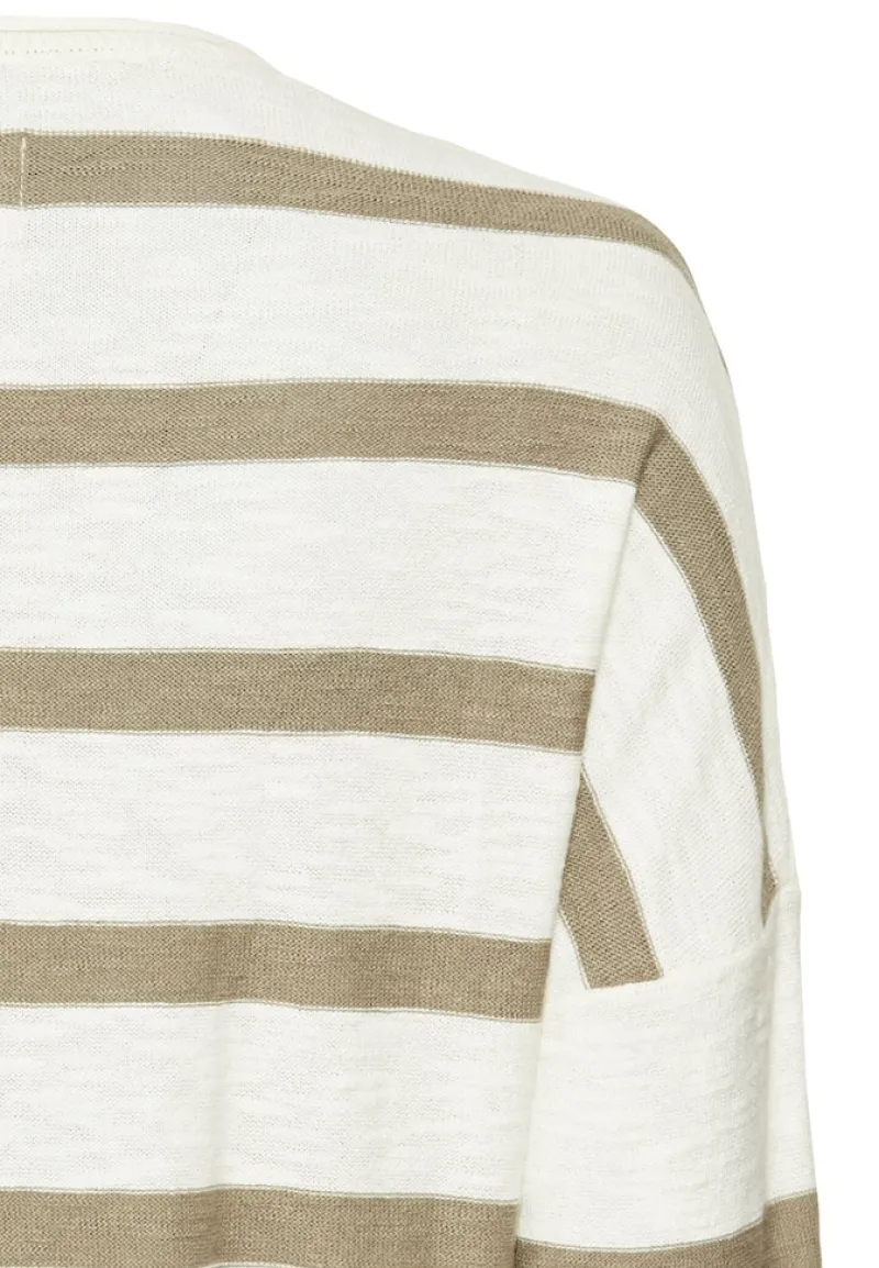 Camel Active Pullover & Sweatshirts*Rundhals Pullover aus Baumwolle dark straw fantasy