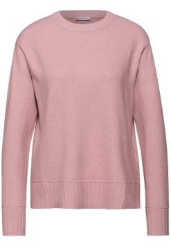 Street One Pullover & Sweatshirts*Rundhals Pullover powder pink mel.