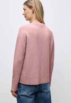Street One Pullover & Sweatshirts*Rundhals Pullover powder pink mel.