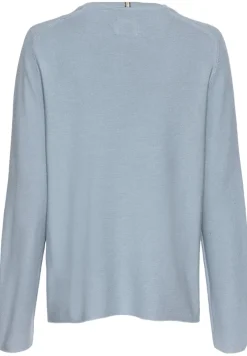 Camel Active Pullover & Sweatshirts*Rundhals Sweatshirt aus reiner Baumwolle soft blue