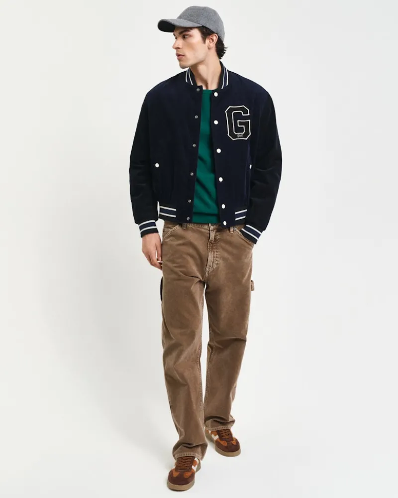 Gant Pullover & Sweatshirts|Big Boys*Rundhalspullover aus Baumwoll-Piqué deep forest green