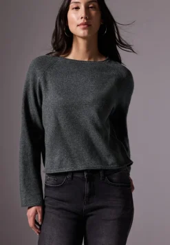 STREET ONE STUDIO Pullover & Sweatshirts*Rundhals-Pullover gravel grey mel.