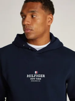 Tommy Hilfiger Pullover & Sweatshirts|Big Boys*RWB HILFIGER HOODIE desert sky