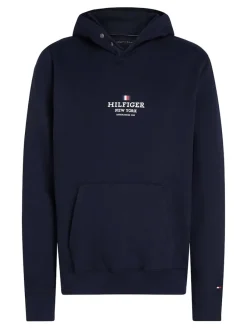 Tommy Hilfiger Pullover & Sweatshirts|Big Boys*RWB HILFIGER HOODIE desert sky
