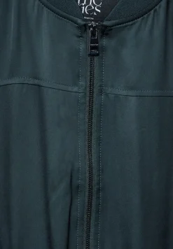 Street One Jacken*Satin-Blouson hunter green