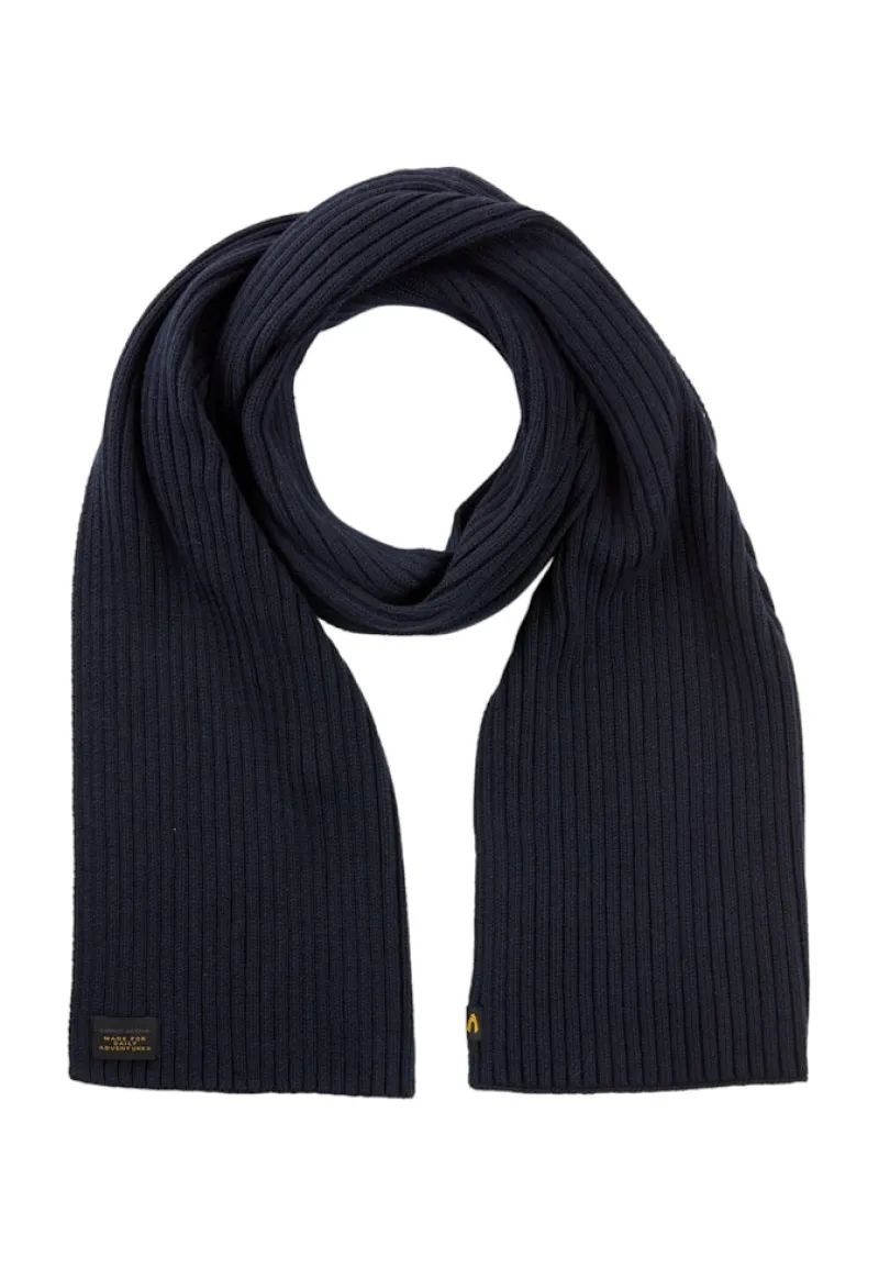 Camel Active Accessoires*Schal aus Baumwoll-Mix Dark Navy