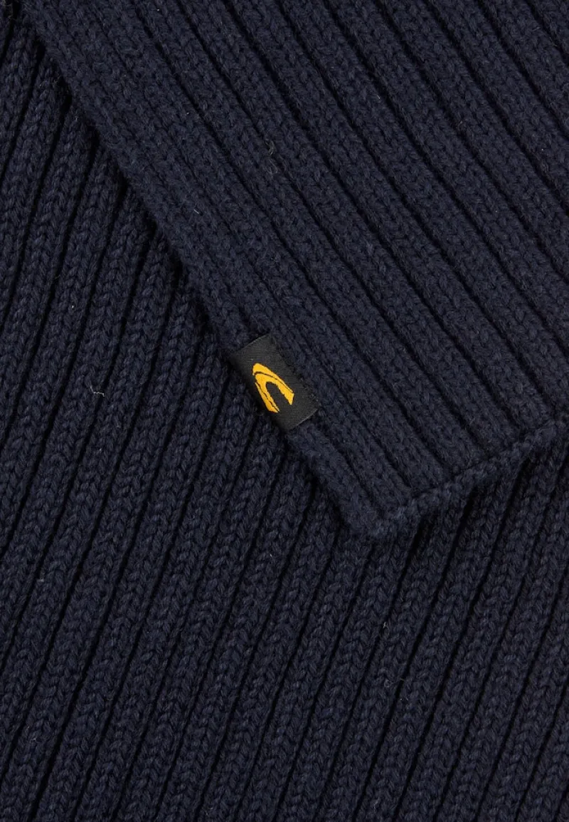 Camel Active Accessoires*Schal aus Baumwoll-Mix Dark Navy