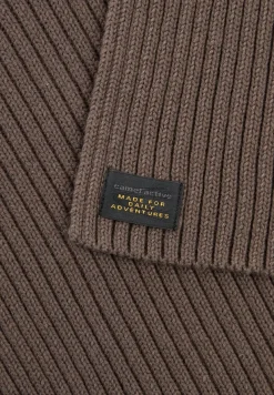 Camel Active Accessoires*Schal aus Baumwoll-Mix dark brown