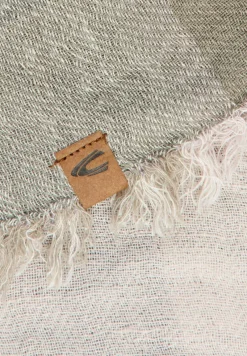 Camel Active Accessoires*Schal aus einem Baumwollmix shadow khaki