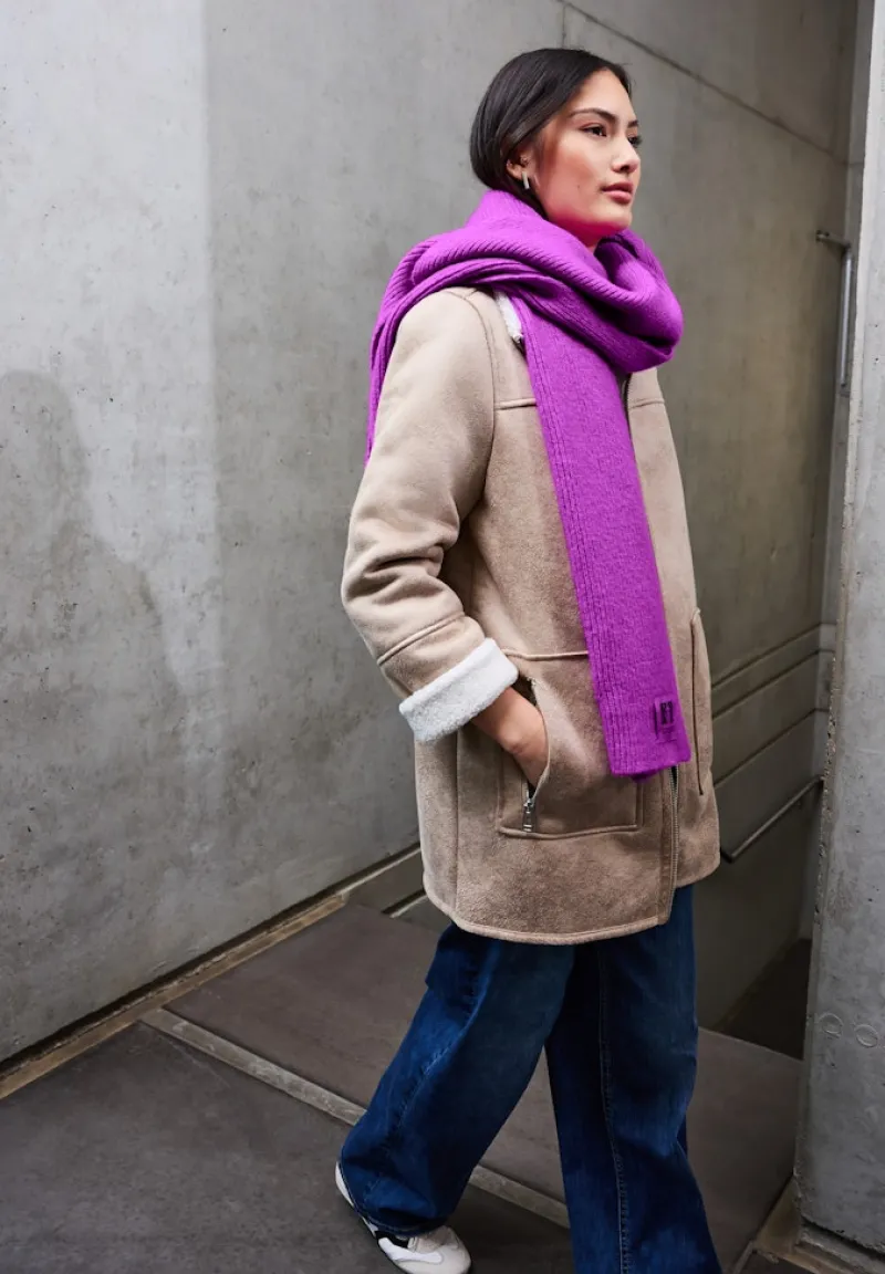 STREET ONE STUDIO Accessoires*Schal mit Badge floral pink