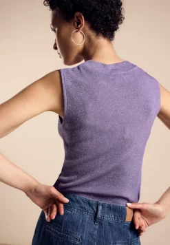 Street One Shirts*Schimmer Top bellflower lilac