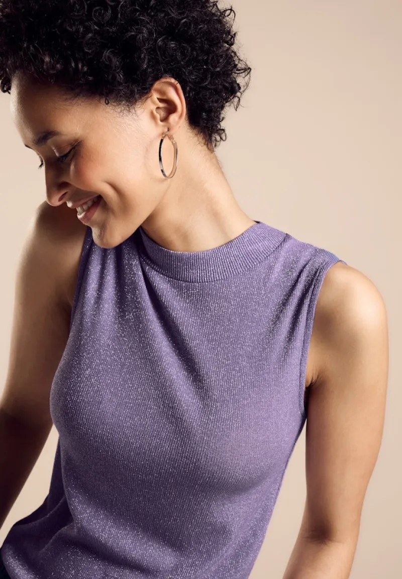 Street One Shirts*Schimmer Top bellflower lilac