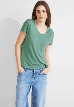 Street One Shirts*Schimmer T-Shirt cloudy aqua