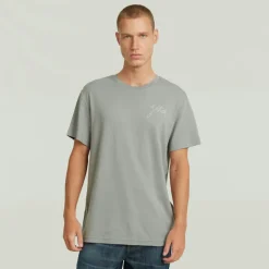 G-star Raw Shirts*Script r t wild dove