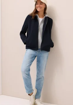 Cecil Jacken*Scuba Jacke mit Sweat-Inlay urban dark blue