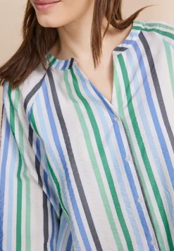 Street One Blusen*Seersucker Bluse fresh spring green