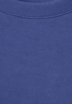 Street One Pullover & Sweatshirts*Seiden Look T-Shirt intense royal blue
