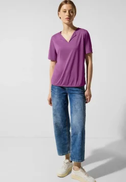 Street One Shirts*Seidenlook Shirt meta lilac