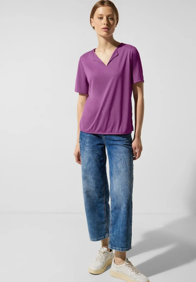 Street One Shirts*Seidenlook Shirt meta lilac