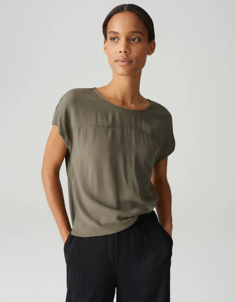 Opus Shirts*Sesonne olive leaf