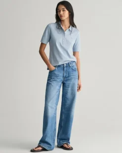 Gant Shirts*Shield Piqué Poloshirt dove blue