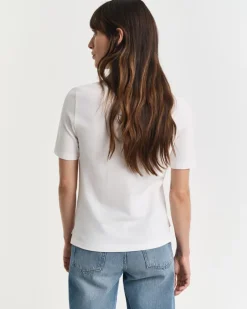 Gant Shirts*Shield Piqué Poloshirt eggshell