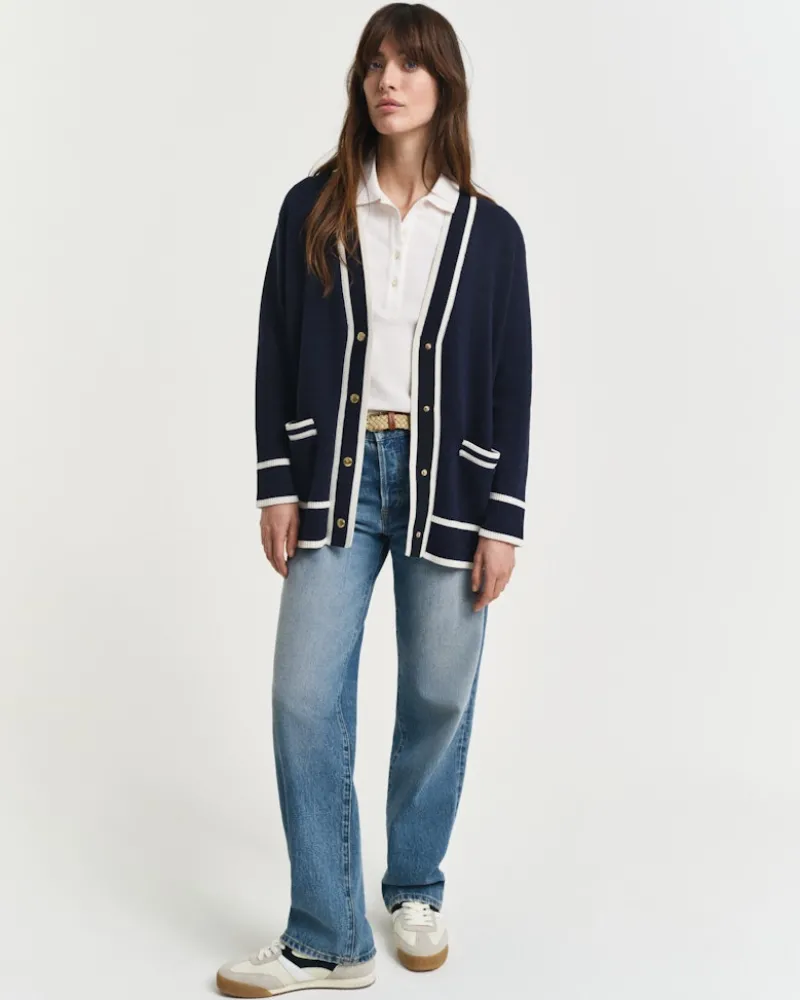 Gant Shirts*Shield Piqué Poloshirt eggshell