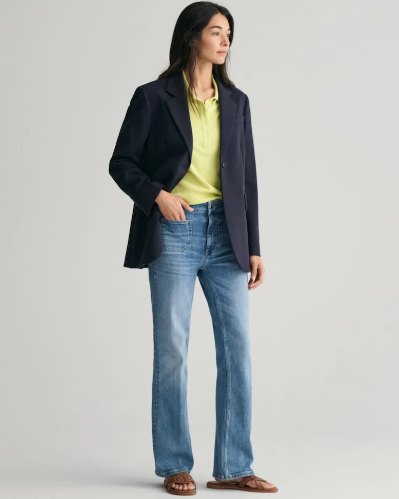 Gant Shirts*Shield Piqué Poloshirt pastel lime