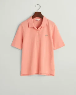 Gant Shirts*Shield Piqué Poloshirt peachy pink
