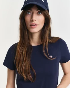 Gant Shirts*Shield T-Shirt evening blue