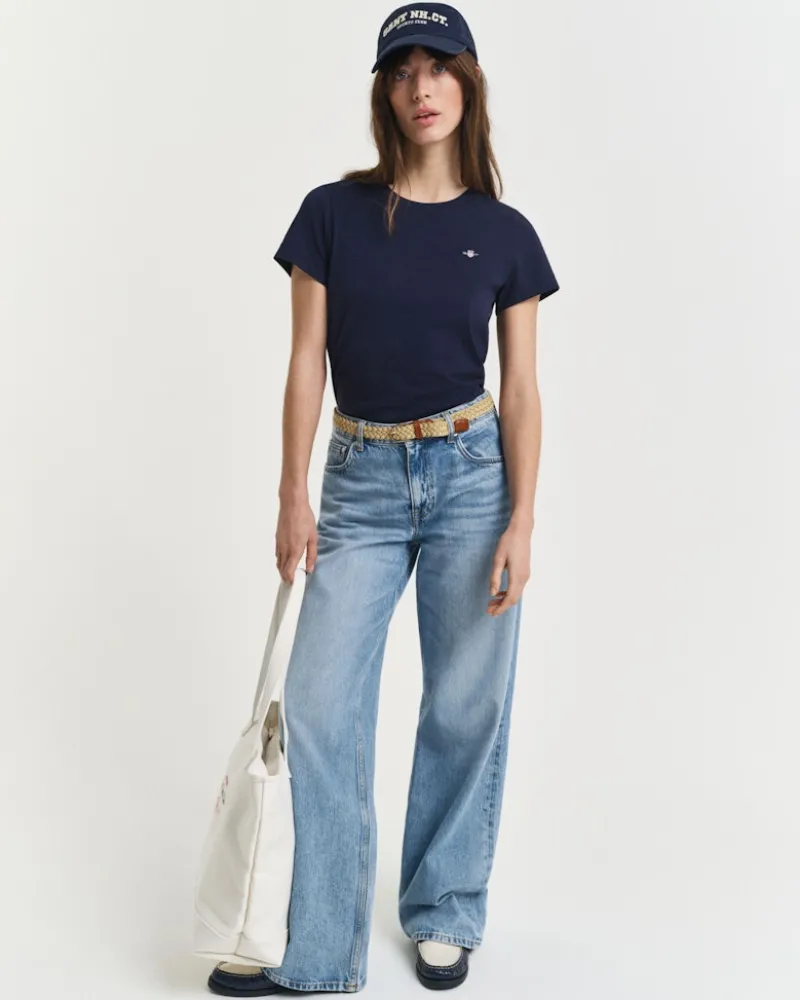 Gant Shirts*Shield T-Shirt evening blue