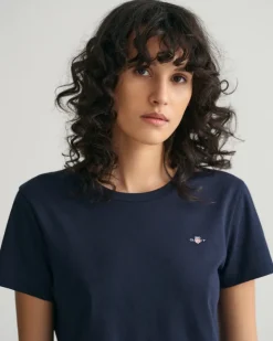 Gant Shirts*Shield T-Shirt evening blue