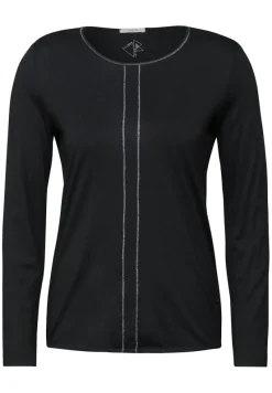 Cecil Shirts*Shirt im Tunika-Look Black