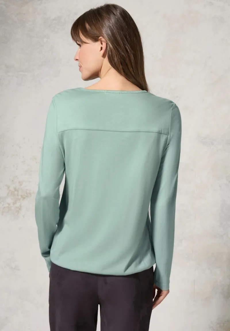 Cecil Shirts*Shirt im Tunika-Look glaced salvia green