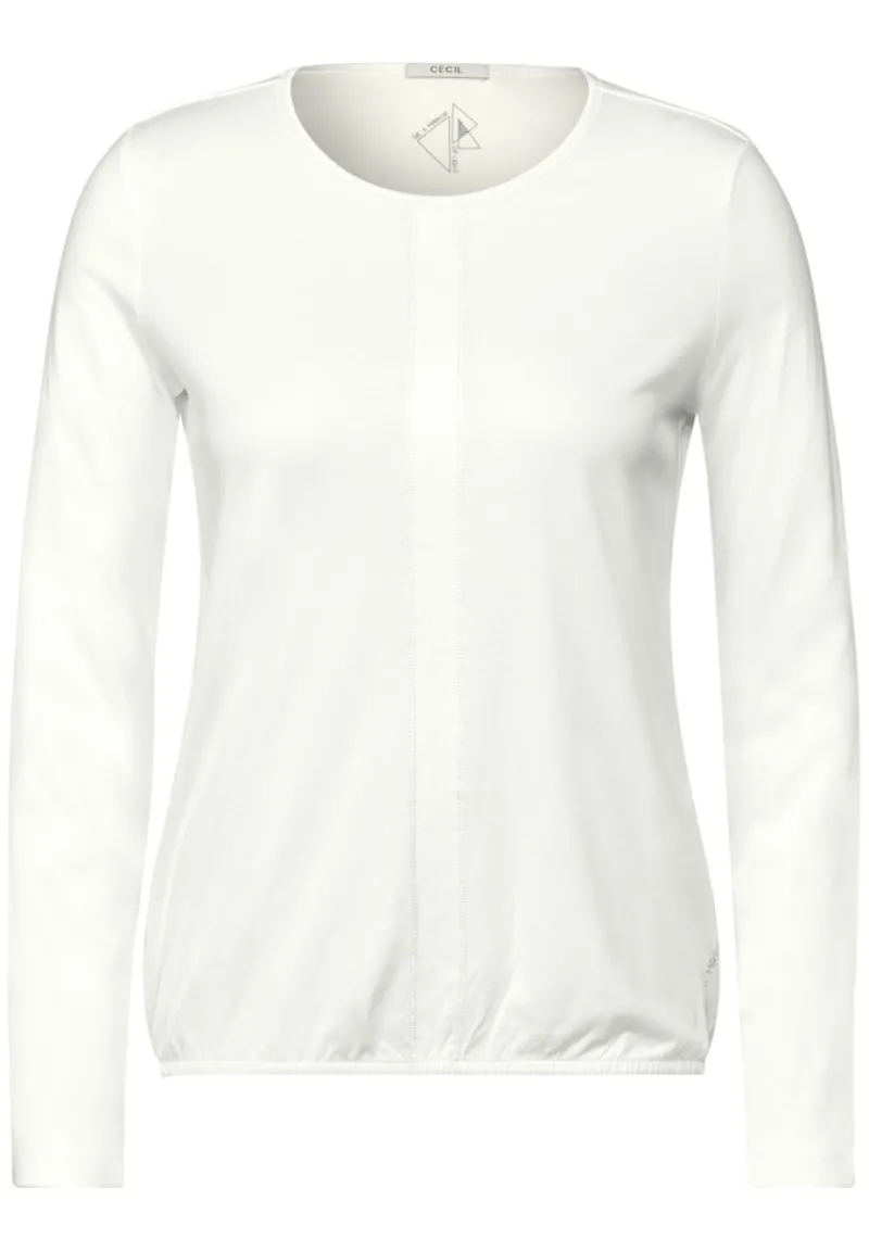 Cecil Shirts*Shirt im Tunika-Look vanilla white
