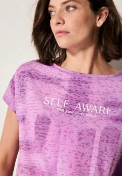 Cecil Shirts*Shirt in Ausbrenner-Optik anemone pink