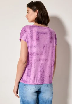 Cecil Shirts*Shirt in Ausbrenner-Optik anemone pink