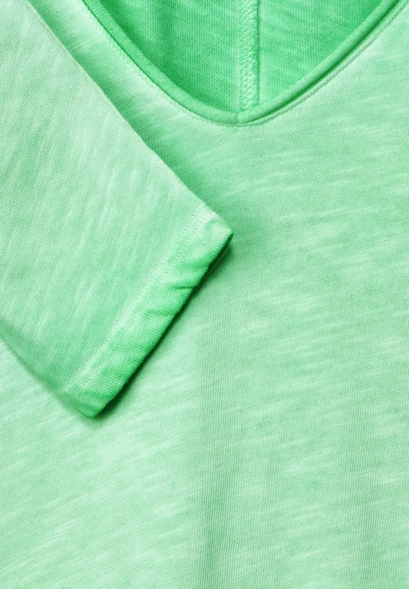 Cecil Shirts*Shirt in gewaschener Optik smash green
