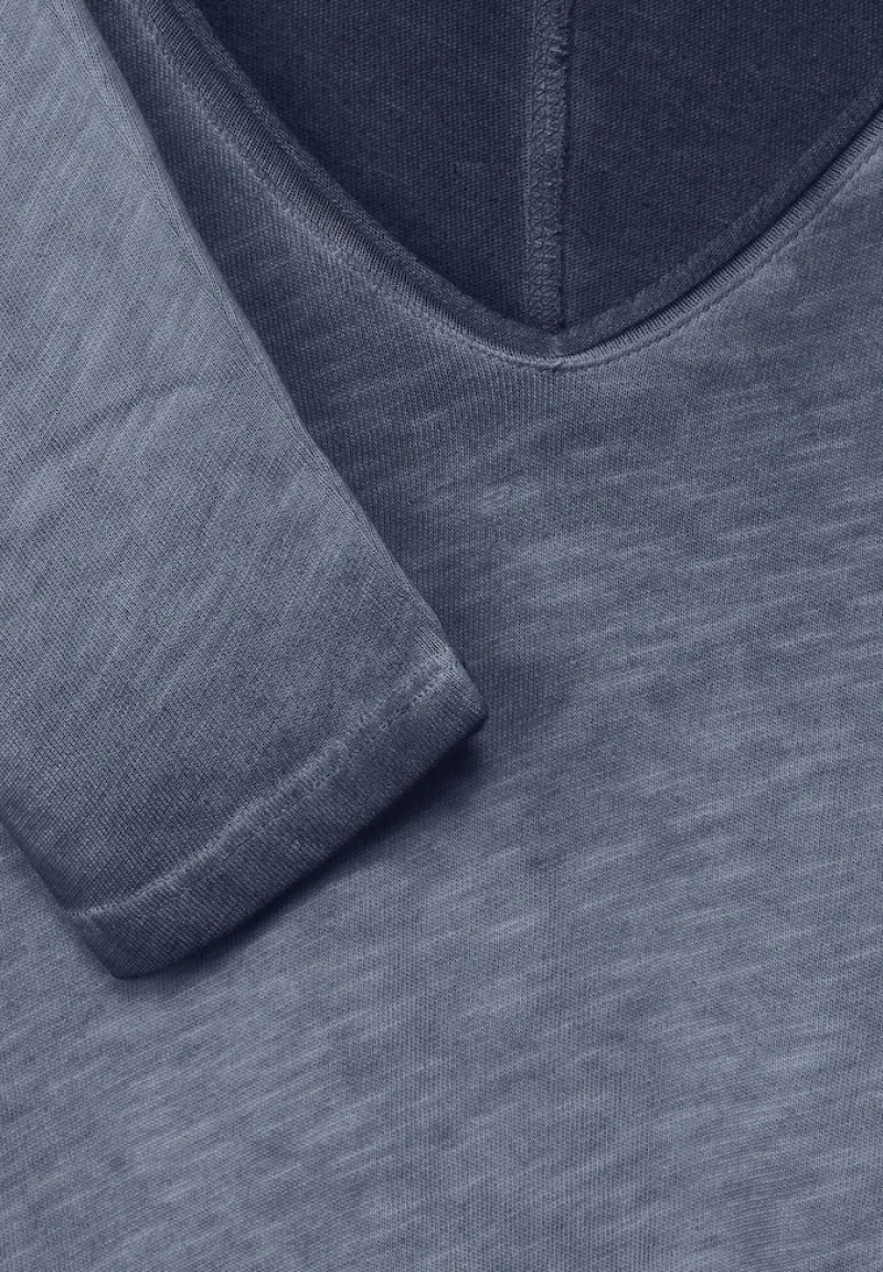 Cecil Shirts*Shirt in gewaschener Optik deep blue