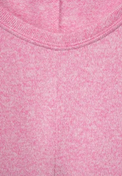 Street One Shirts*Shirt in Melange pink crush melange